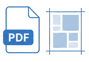 印刷用PDFを自動生成